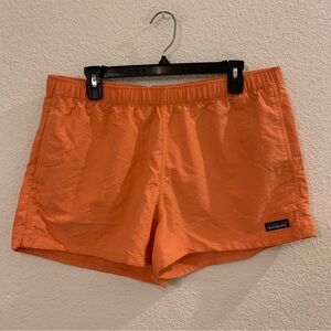 Patagonia Women's Baggies Bright Orange Athletic Shorts